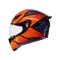K1 S SPEEDARMOR BLACK/ORANGE/BLUE - MOTORBIKE FULL FACE HELMET DOT (E2206)