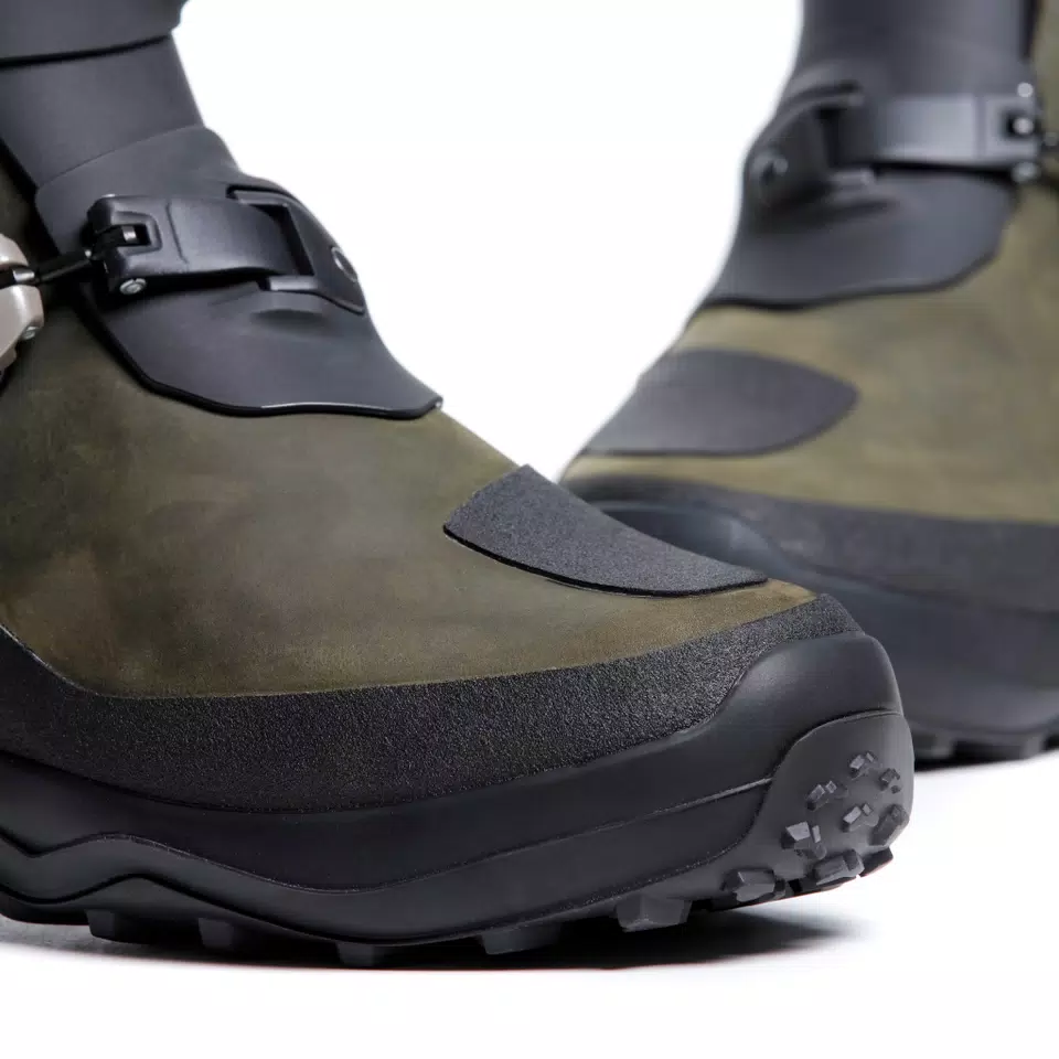 SEEKER GORE-TEX® - MEN'S WATERPROOF MOTORCYCLE TOURING BOOTS - BLACK/ARMY-GREEN - 6
