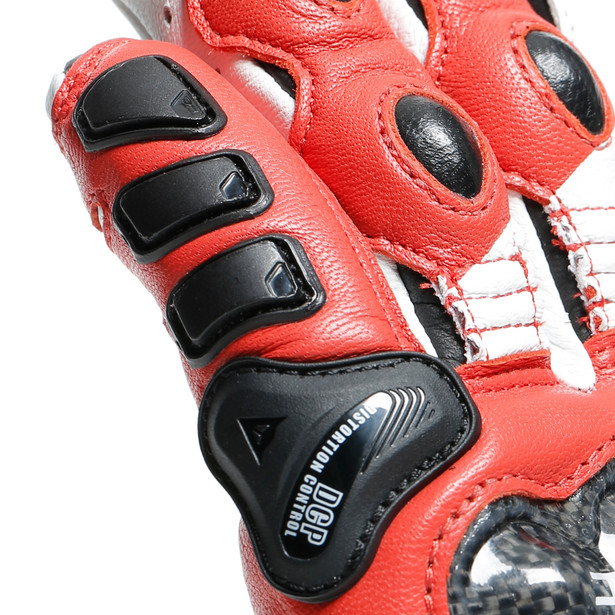 DRUID 3 GLOVES BLACK/WHITE/LAVA-RED- Gloves