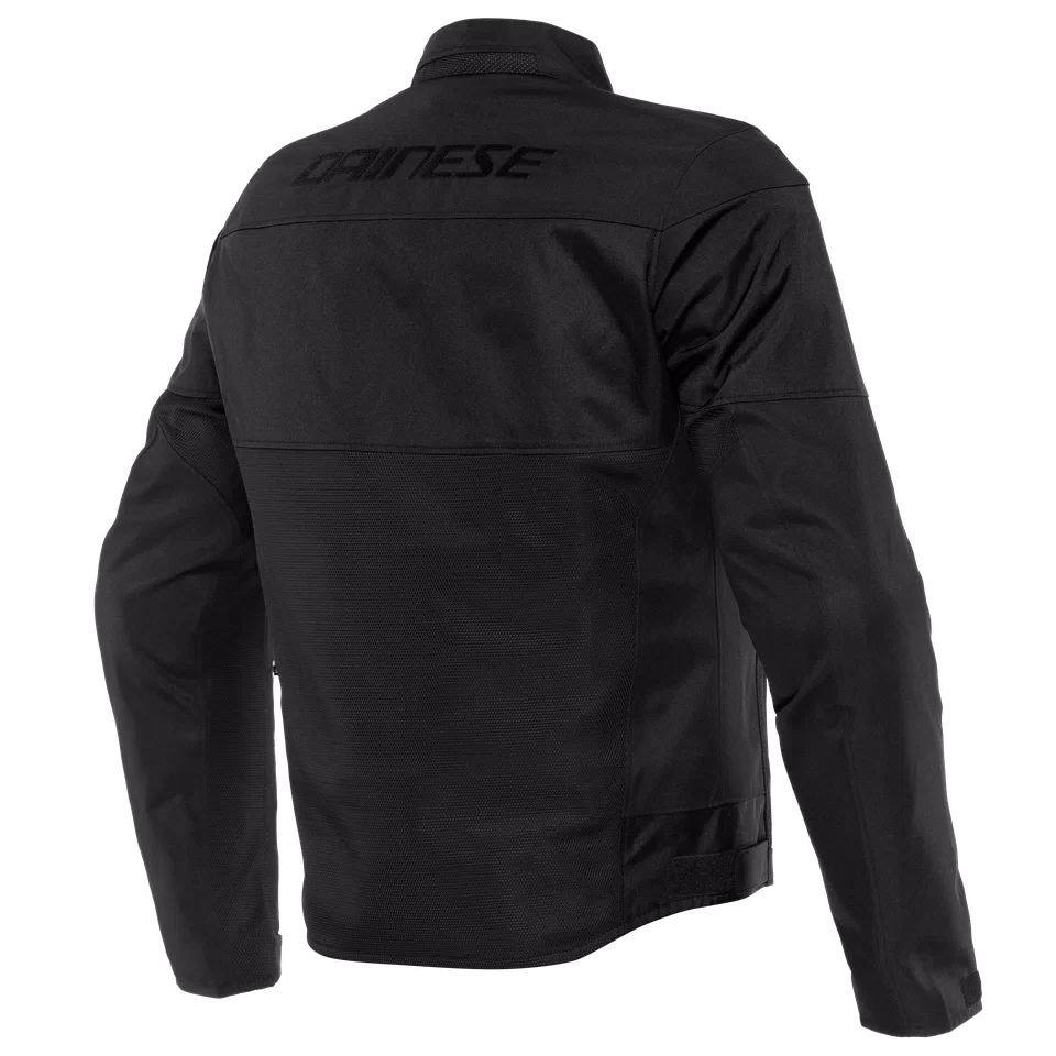 ELETTRICA AIR TEX MEN S MOTORCYCLE JACKET IN FABRIC BLACK BLACK BLACK Dainese