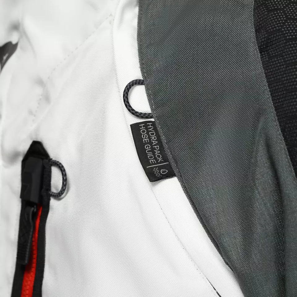 SUPER ADVENTURE ABSØLUTESHELL™ - MEN MOTORCYCLE OFF-ROAD JACKET - GLACIER-GREY/IRON-GATE/RED - 10
