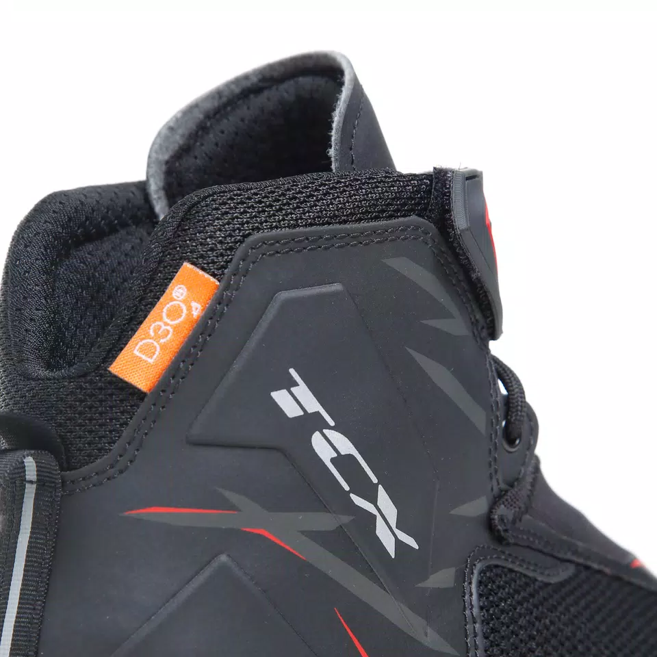 R04D AIR CHAUSSURES MOTO POUR L'ÉTÉ HOMME - NOIR/ROUGE -  - 10
