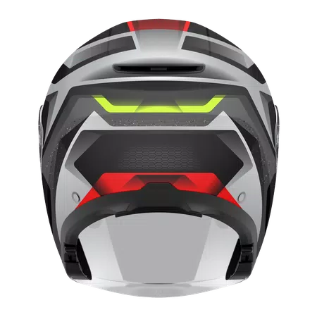 IRIDES AGV E2206 - ZURIGO BLACK/RED/YELLOW FLUO -  - 5