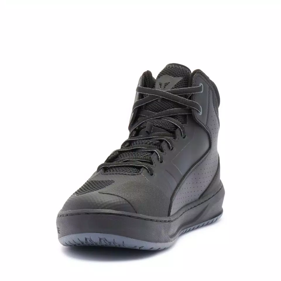 SUBURB AIR - MEN'S SUMMER MOTORCYCLE SHOES IN FABRIC - BLACK/BLACK - 8