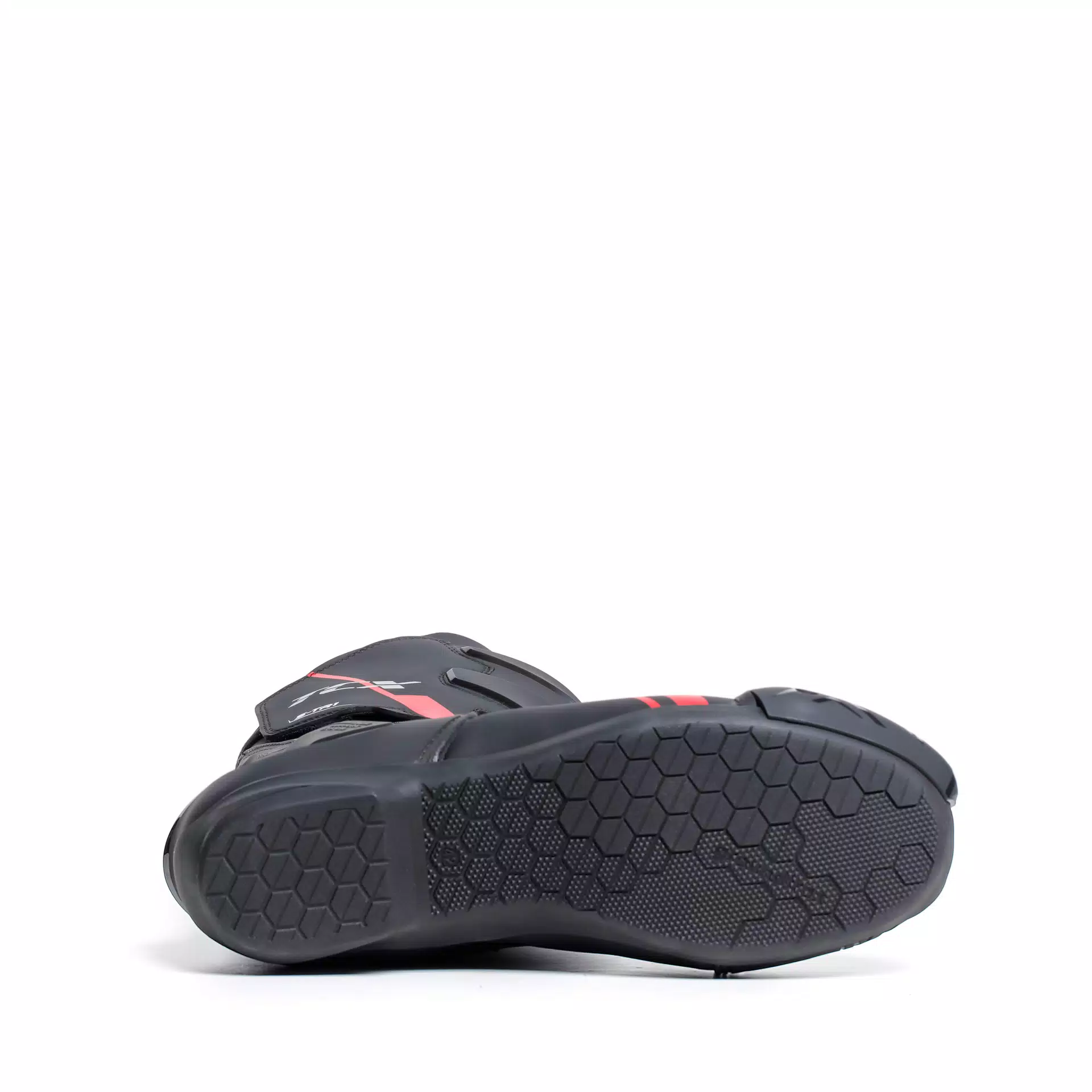S-TR1 MEN'S MOTORCYCLE BOOTS - BLACK/RED/WHITE