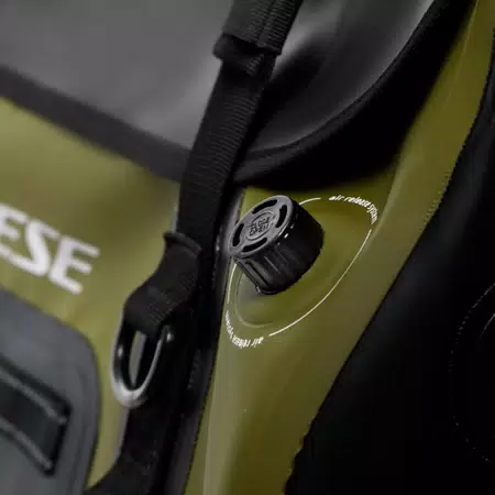 EXPLORER - WATERPROOF DUFFELTAS (45 LT) - BLACK/GREEN - 5