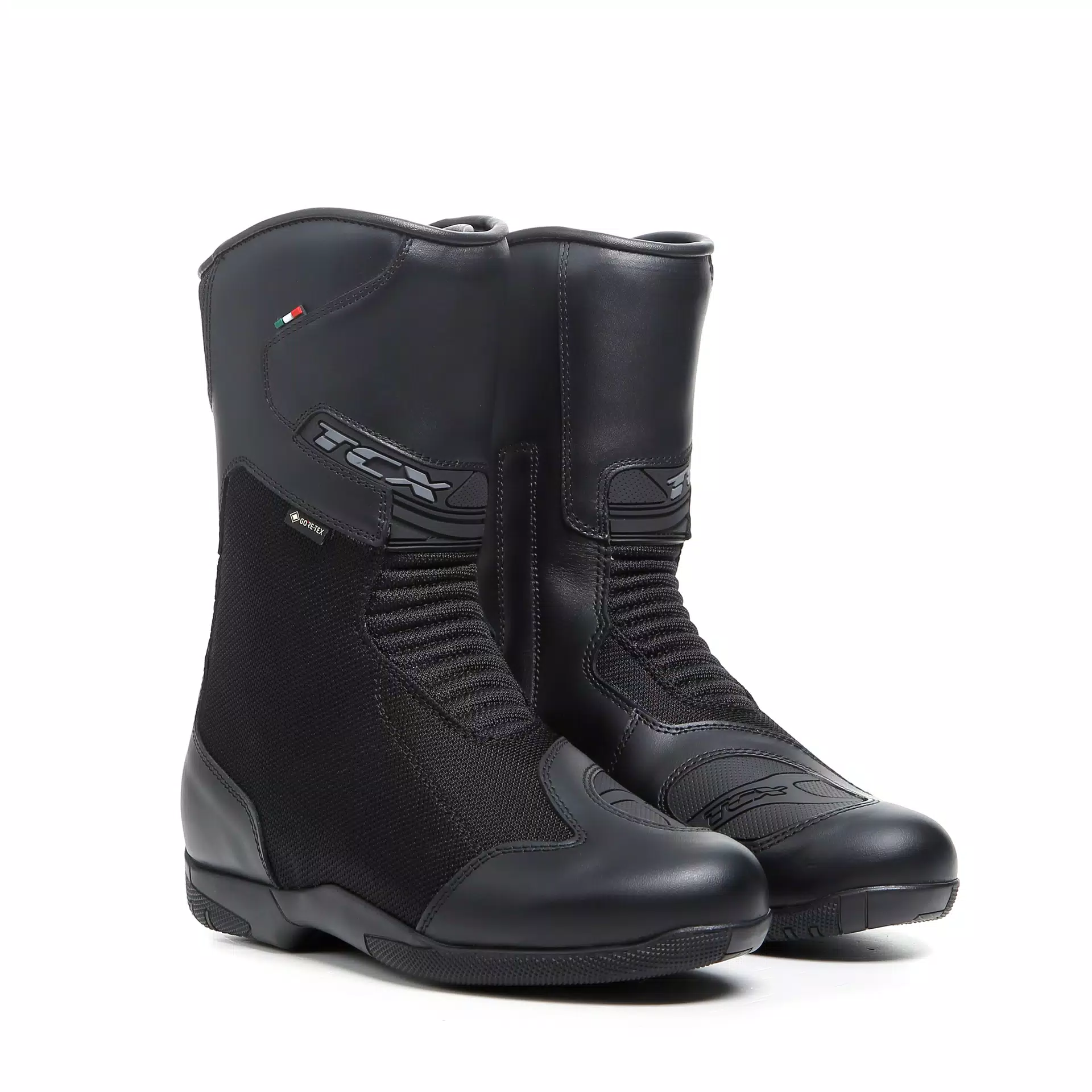 LADY TOURER GTX WOMEN'S WATERPROOF MOTORCYCLE BOOTS - BLACK