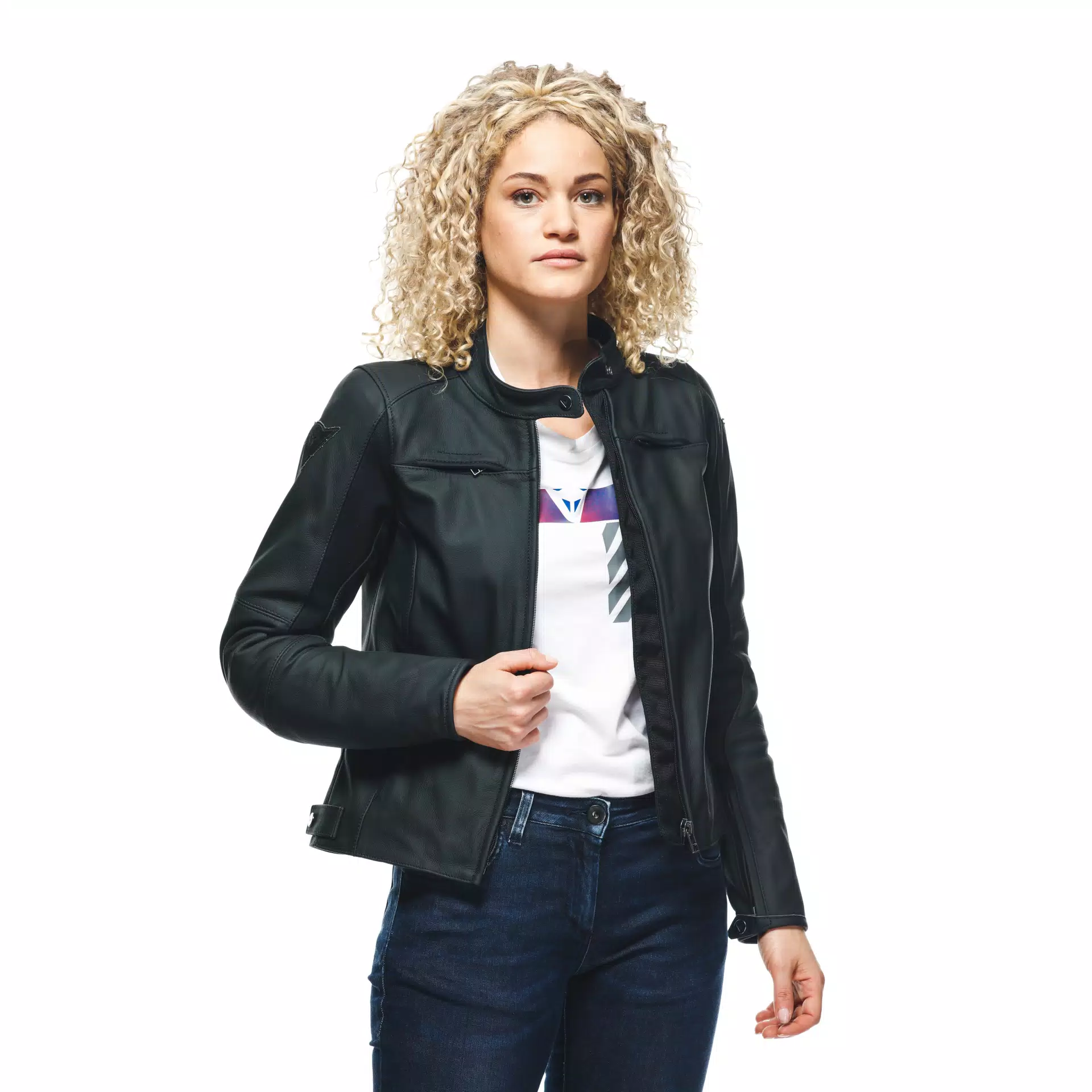 RAZON 2 CHAQUETA DE CUERO MOTO MUJER
