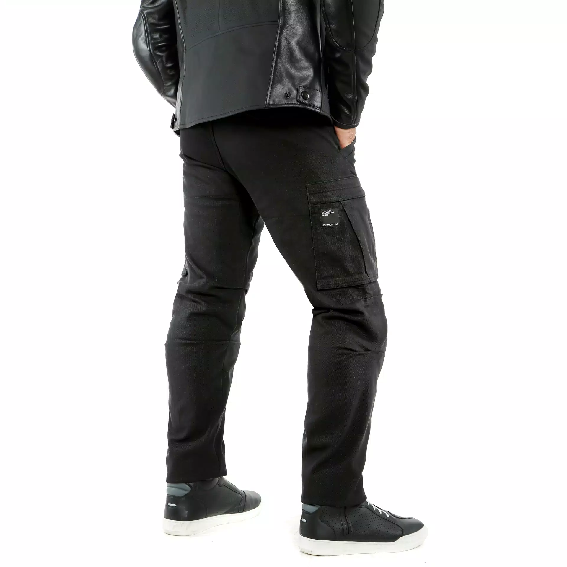 COMBAT - MEN'S MOTORCYCLE PANTS IN FABRIC