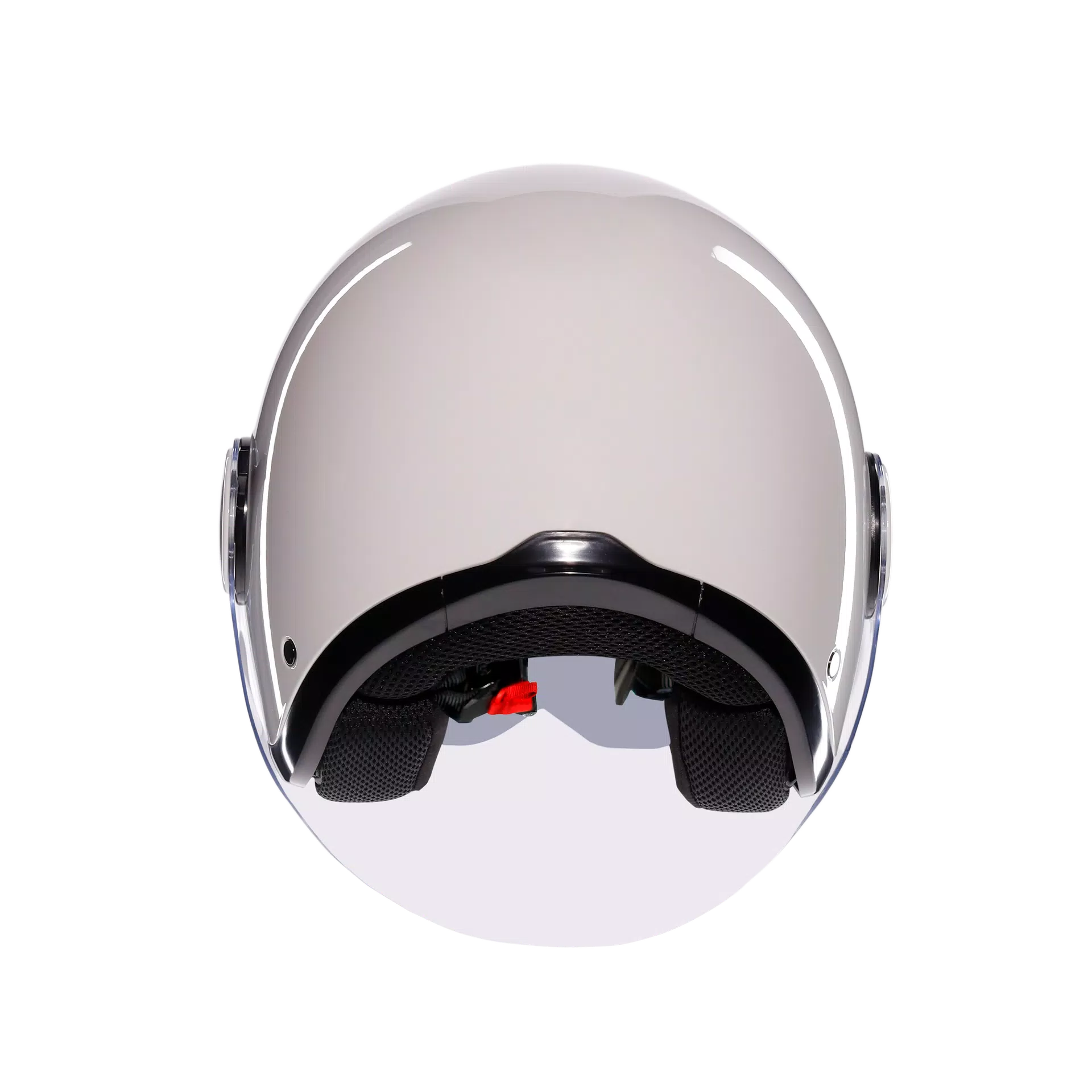 ETERES MONO MATERIA WHITE - MOTORBIKE OPEN FACE HELMET E2206