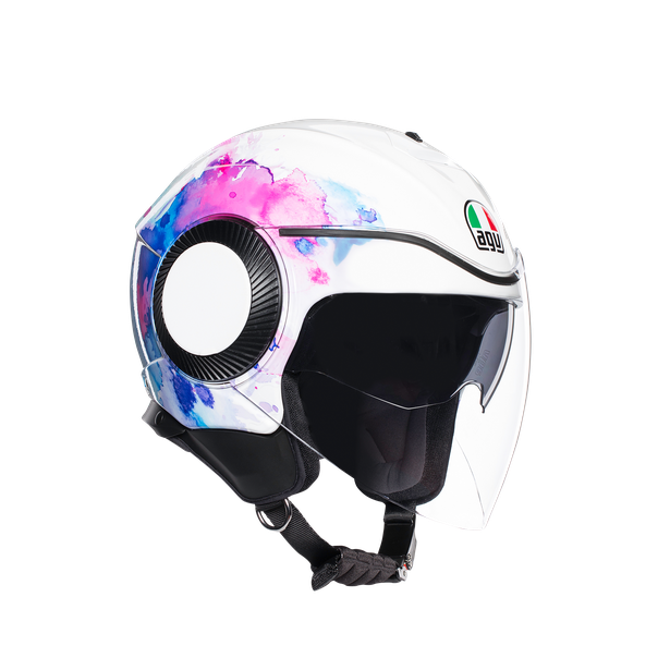 ORBYT E2205 MULTI - MAYFAIR WHITE/PURPLE - Open-face