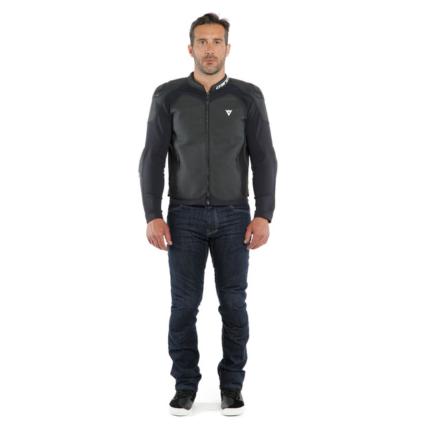 intrepida-perf-leather-jacket-black-matt-black-matt-black-matt image number 2