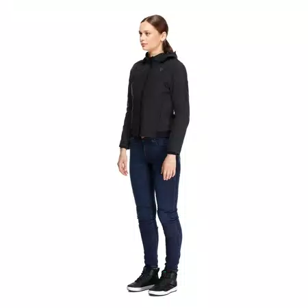 IGNITE 2 - MOTORRADJACKE TEXTIL FÜR DAMEN - BLACK - 4