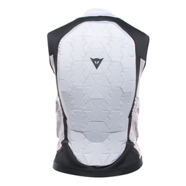 FLEXAGON WAISTCOAT KID VAPOR-BLUE/HIGH-RISK-RED- Rückenschutz