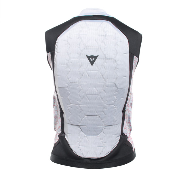 FLEXAGON WAISTCOAT KID VAPOR-BLUE/HIGH-RISK-RED- Rückenschutz