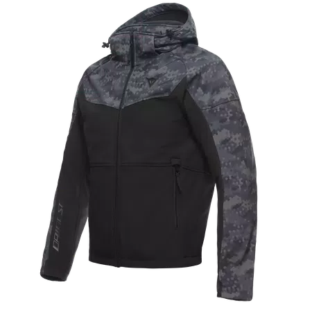 IGNITE TEX - HEREN ZOMER MOTORFIETSJACK IN STOF - BLACK/CAMO-GRAY - 1