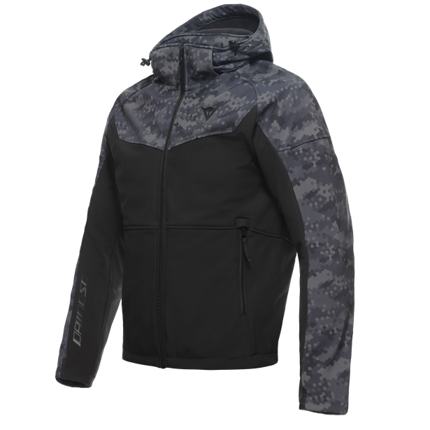ignite-tex-giacca-moto-estiva-in-tessuto-uomo-black-camo-gray image number 0