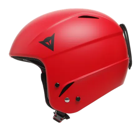 KID'S SCARABEO R001 ABS SKI HELMET - FIRE-RED - 4