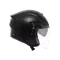 K5 JET EVO MONO MATT BLACK - MOTORRAD JET-HELM E2206