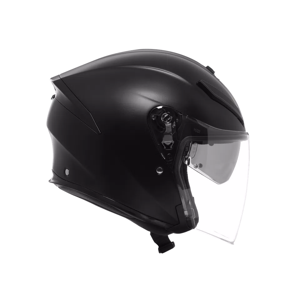 K5 JET EVO MONO MATT BLACK - MOTORRAD JET-HELM E2206 -  - 3