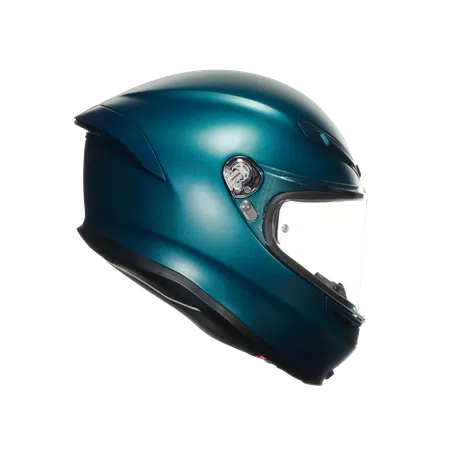 K6 S PETROLIO MATT - MOTORBIKE FULL FACE HELMET E2206 -  - 3