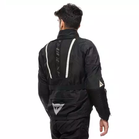 GULLFOSS D-DRY - HERREN MOTORRADJACKE FÜR ALLE JAHRESZEITEN - BLACK/BLACK/TIDAL FOAM - 4