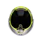 IRIDES DAVAO BLACK/GREY/YELLOW FLUO - MOTORBIKE OPEN FACE HELMET E2206