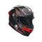 K6 S DOT(E2206) - SLASHCUT BLACK/GREY/RED