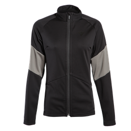 HP2 MID FULL ZIP LADY STRETCH-LIMO/GUNMETAL