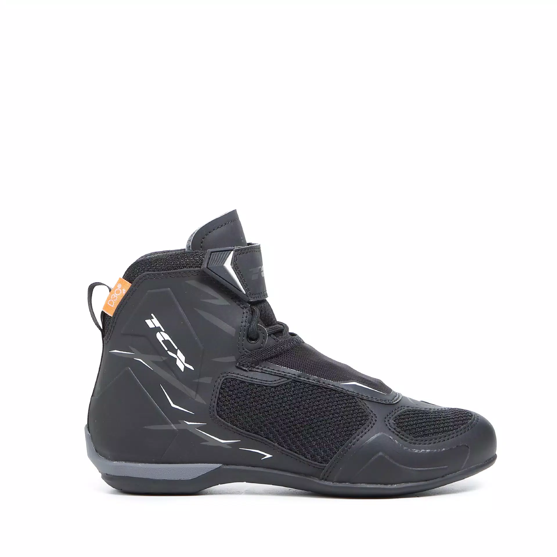 R04D AIR SCARPE MOTO ESTIVE DONNA - NERO/BIANCO