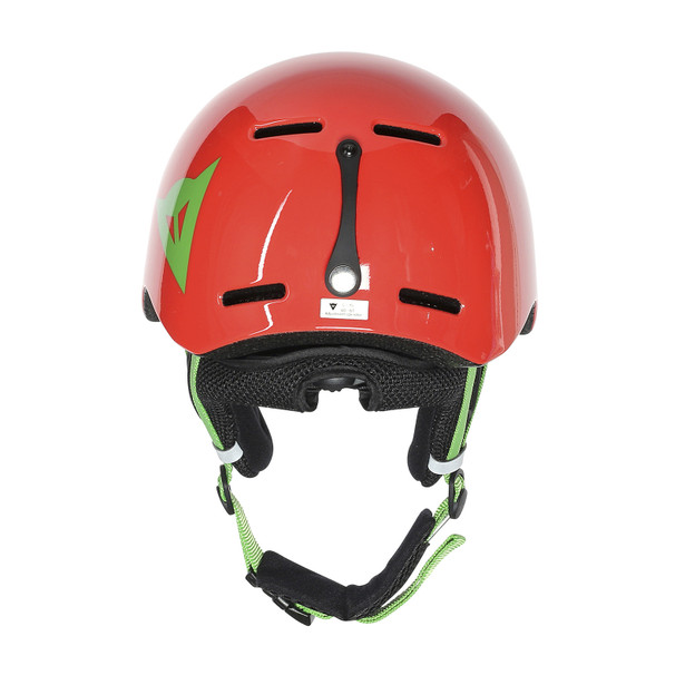 B-ROCKS HELMET LIGHT-RED/EDEN-GREEN- Helme