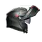 TOURMODULAR FREQUENCY MATT GUNMETAL/RED - MOTORBIKE FLIP UP HELMET E2206