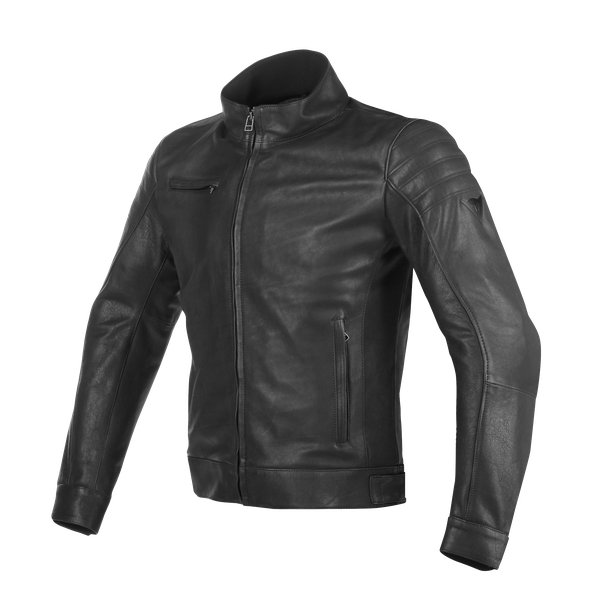 bryan-leather-jacket-black image number 0
