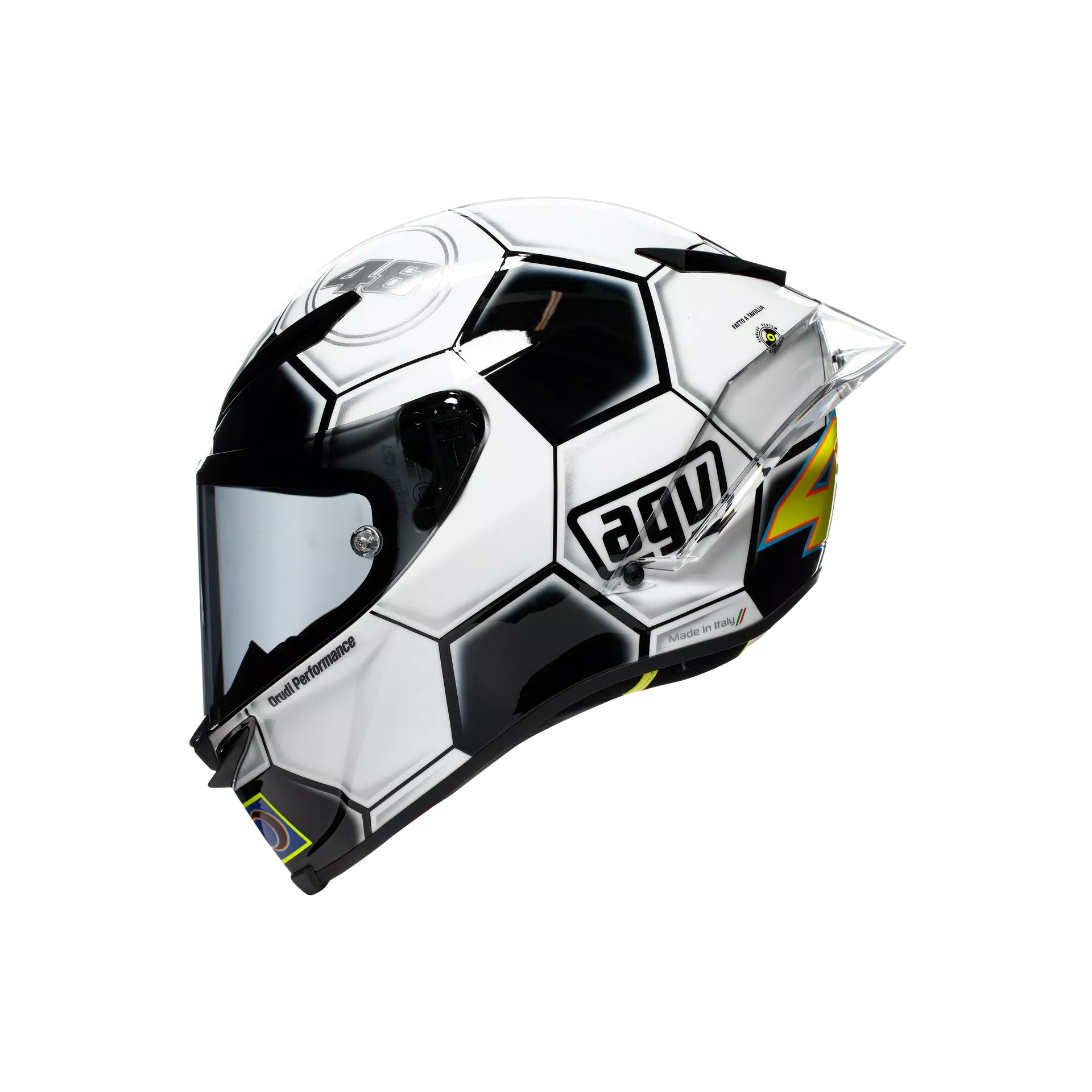 PISTA GP RR CATALUNYA 2008 (LIMITED EDITION) - MOTORBIKE FULL FACE HELMET E2206 DOT