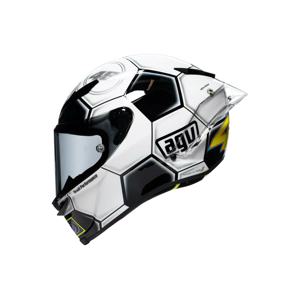 PISTA GP RR CATALUNYA 2008 (LIMITED EDITION) - MOTORBIKE FULL FACE HELMET E2206 DOT -  - 4