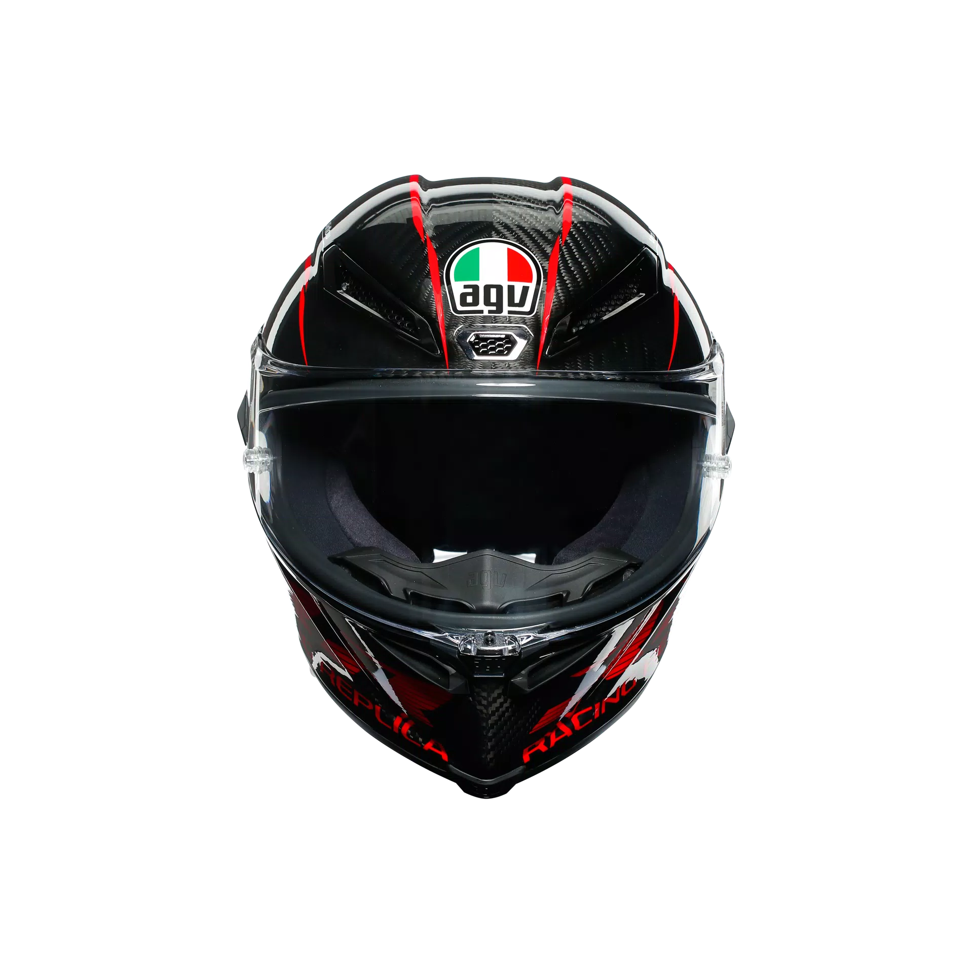 PISTA GP RR PERFORMANCE CARBON/RED - MOTORBIKE FULL FACE HELMET E2206 DOT