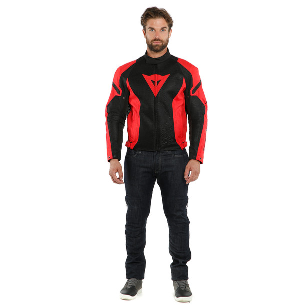 air-crono-2-tex-jacket-black-lava-red-lava-red image number 2