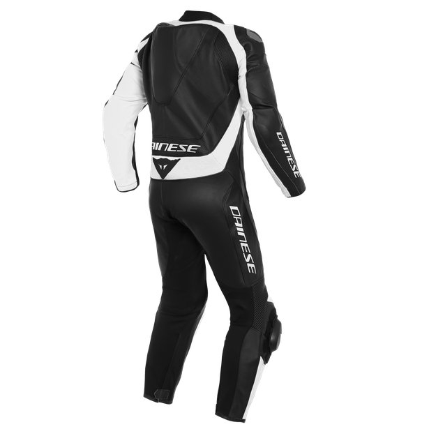 assen-2-1-pc-perf-leather-suit-black-black-white image number 1