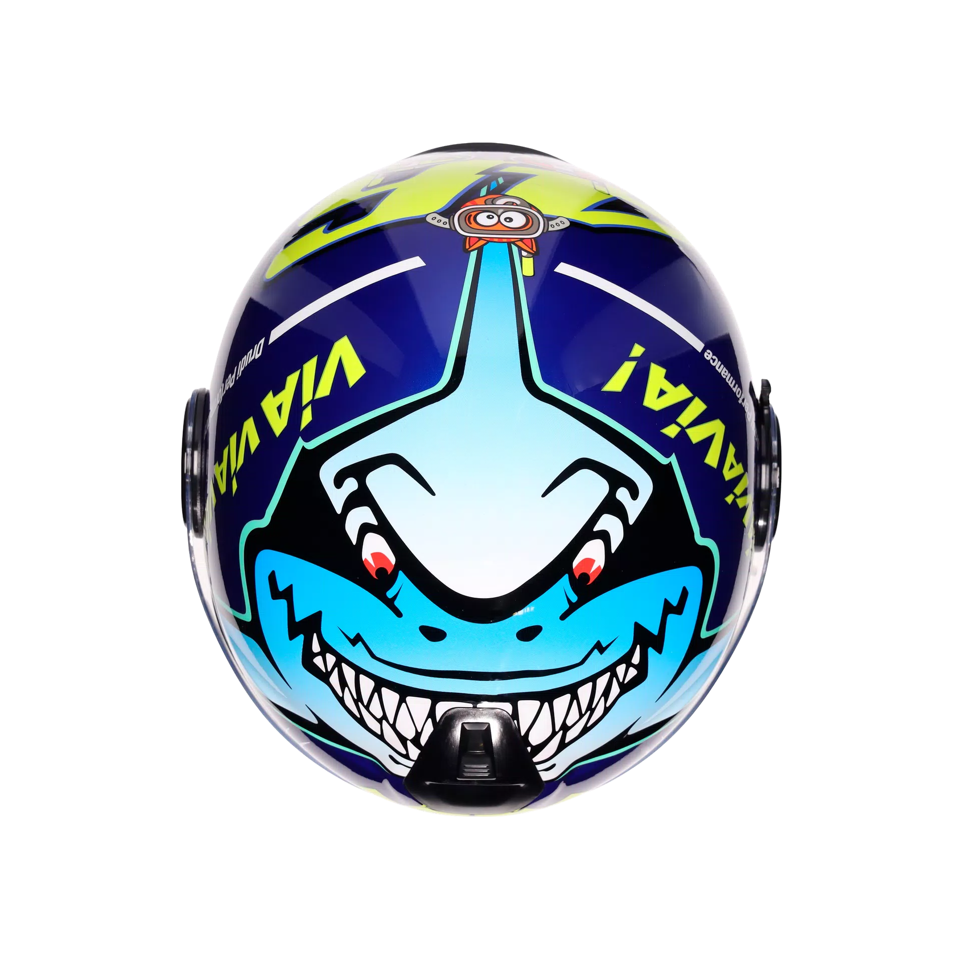 ETERES ROSSI MISANO 2015 - MOTORBIKE OPEN FACE HELMET E2206