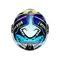 ETERES ROSSI MISANO 2015 - MOTORBIKE OPEN FACE HELMET E2206
