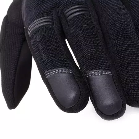 METRAX AIR - MEN'S SUMMER TEXTILE MOTORCYCLE GLOVES - BLACK/ANTHRACITE - 6