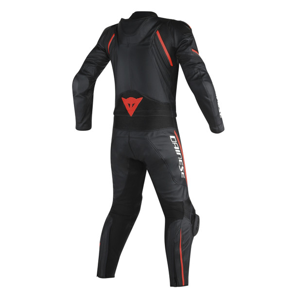 avro-d2-2-pcs-suit-black-black-red-fluo image number 1