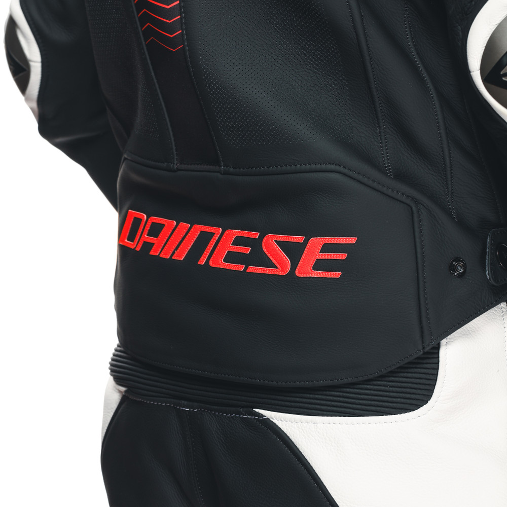 super-speed-4-giacca-moto-in-pelle-perforata-uomo-black-matt-white-fluo-red image number 14