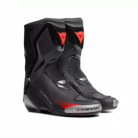 TORQUE 4 AIR - MEN SUMMER RACING AND ROAD BOOTS - BLACK/RED-LAVA - 1