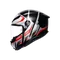 K6 S KARVE MATT BLACK/WHITE/RED - MOTORBIKE FULL FACE HELMET DOT (E2206)