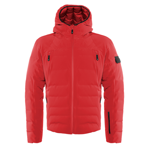 SKI DOWNJACKET SPORT CHILI-PEPPER/STRETCH-LIMO- Downjackets