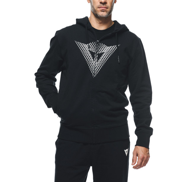dainese-hoodie-logo-black-white image number 4