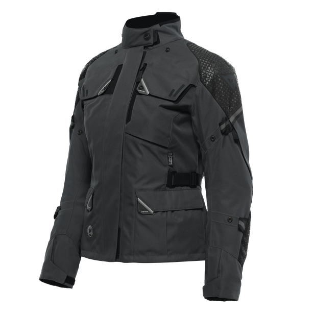 ladakh-3l-d-dry-giacca-moto-impermeabile-donna-iron-gate-black image number 0