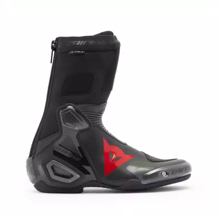 AXIAL 2 AIR - MEN'S MOTORCYCLE RACING SUMMER BOOTS - BLACK/BLACK/RED-FLUO - 2