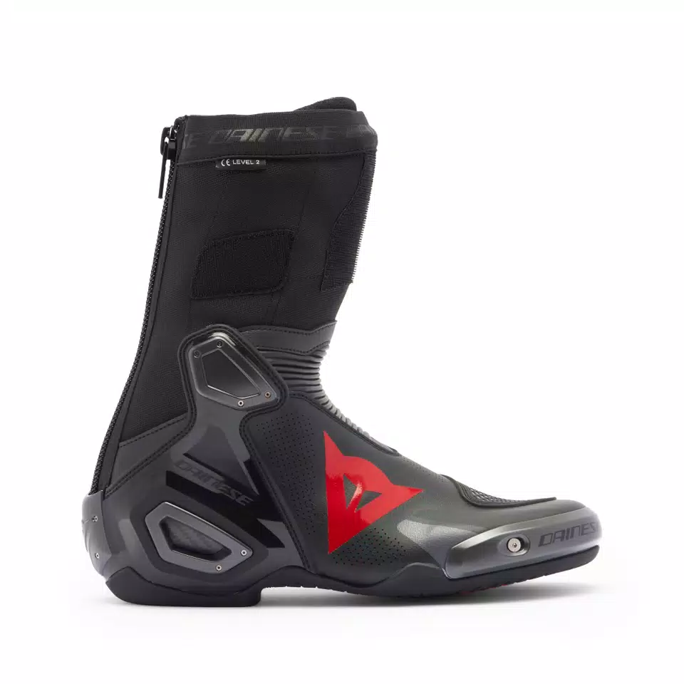 AXIAL 2 AIR BOOTS - BLACK/BLACK/RED-FLUO - 2